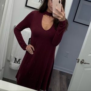 Express long sleeve dress